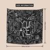Quote You Are Wall Tapestry Inspirational Classroom Positive Kids Tapestries Wall Hanging Motivational Positive Affirmations