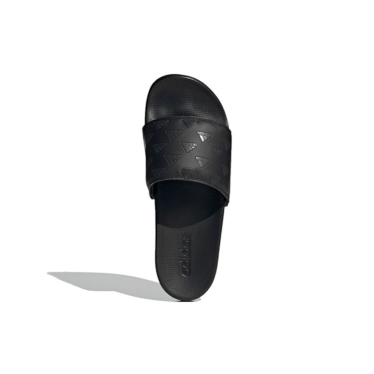 Adidas Adilette Comfort Slide Repeat Logo - Black Men Sneakers Core-Black Carbon GV9736