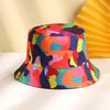 Fashion Cotton Street Graffiti Unisex Bucket Hat Outdoor Women 3D Printing Fisherman Caps Hip Hop For Men Sunscreen Panama Cap