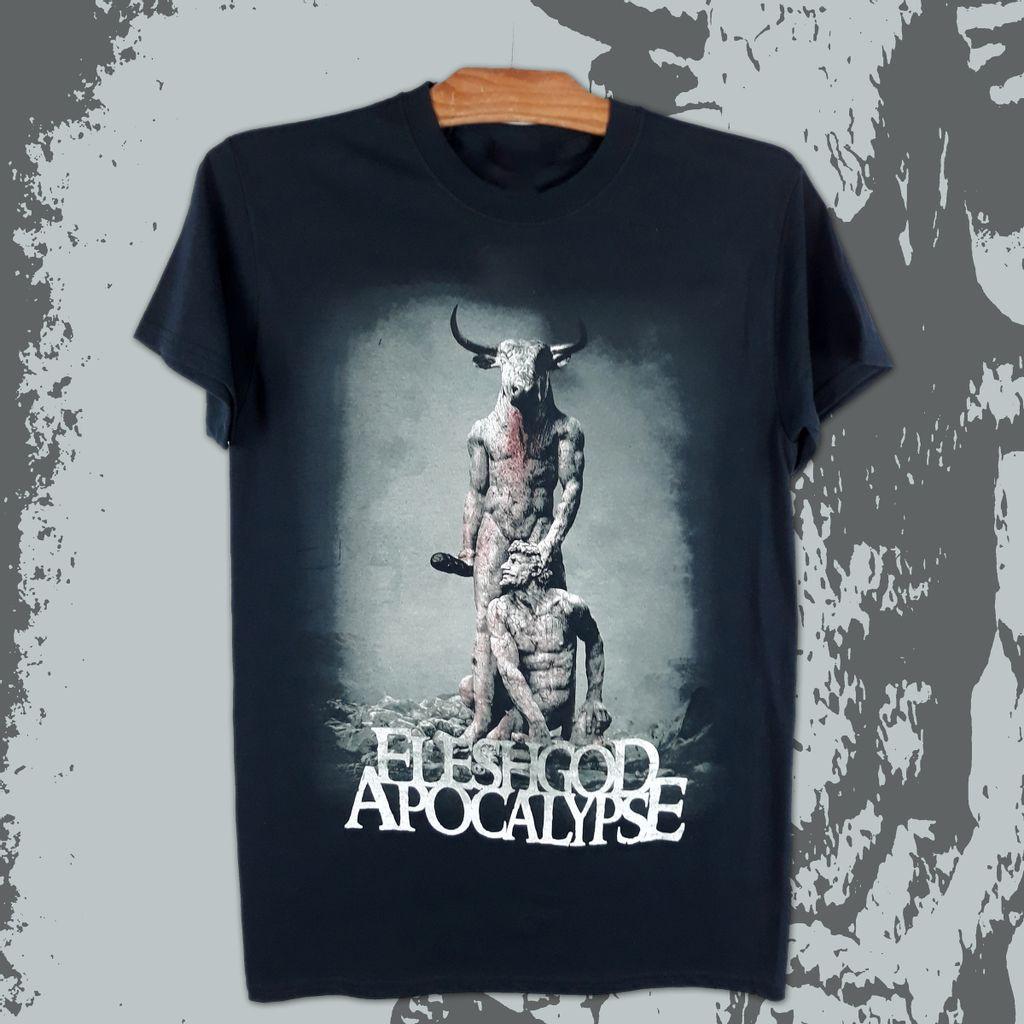 Minotaur Fleshgod Apocalypse Shirt Kurzarm Schwarz Unisex S-5XL EM0886