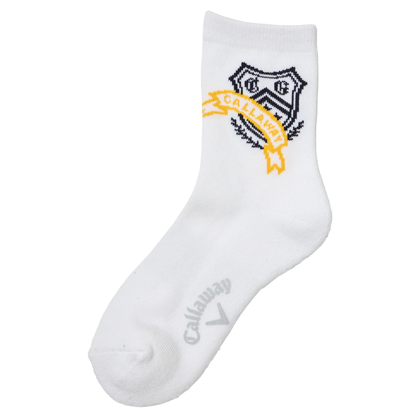 

Callaway Antibacterial and Deodorizing Short Socks DRY Emblem Functional Golf Socks C23293205 FR Women s (EZ Pattern, Material) / / 1030_White