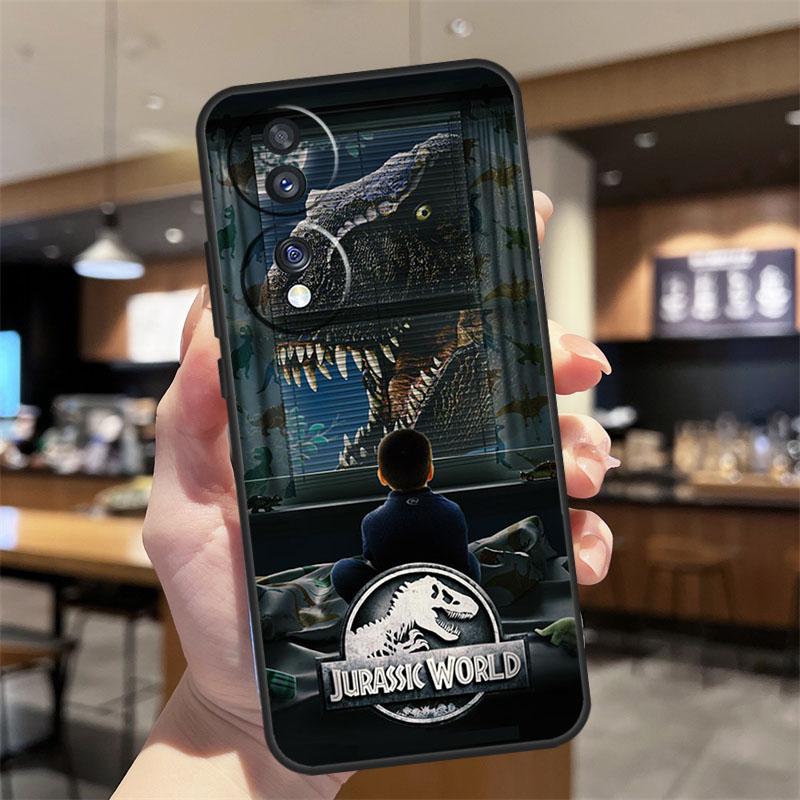 Jurassic Park Dinosaur World Cover For Huawei P30 P50 Pro P20 P40 Lite P Smart 2019 Nova 5T Honor X9a 50 70 X7 X8 Case