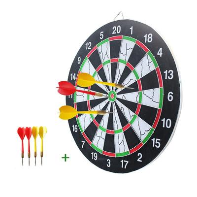 Aoshilong 12-inch Flocking Dartboard Set