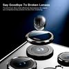 HD Tempered Glass Camera Lens Protector Metal Ring Film For Samsung Galaxy S26 S25 S24 S23 Ultra Plus Anti-Scratch