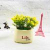 Simulated Chrysanthemum Hydrangea Calla Artificial Flowers Potted Green Plants