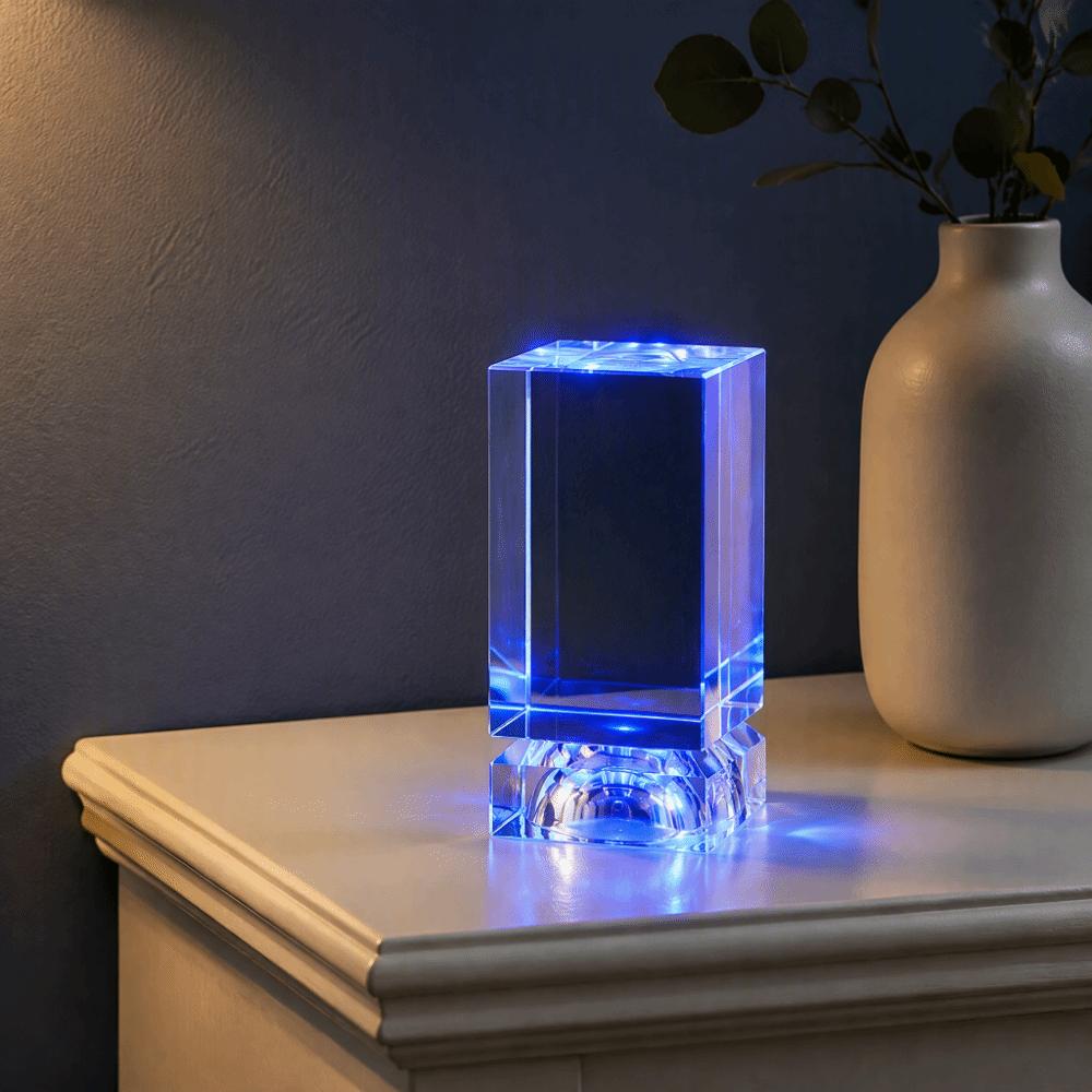 High-Transparency K9 Crystal Cube Clear Crystal Crystal Square Block Anniversary Souvenir