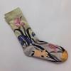 French Bonne Maison Retro Mid-Calf Socks in Maillard Color Scheme - Trendy Cotton Fashion Socks
