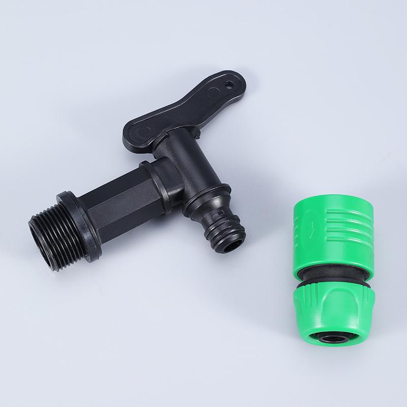 IBC Tote S60*6 Garden Faucet & Nozzle Connector for Rain Barrel