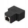 Adaptér Lanberg síťová spojka rozbočovač RJ-45 - RJ-45 X2 stíněný