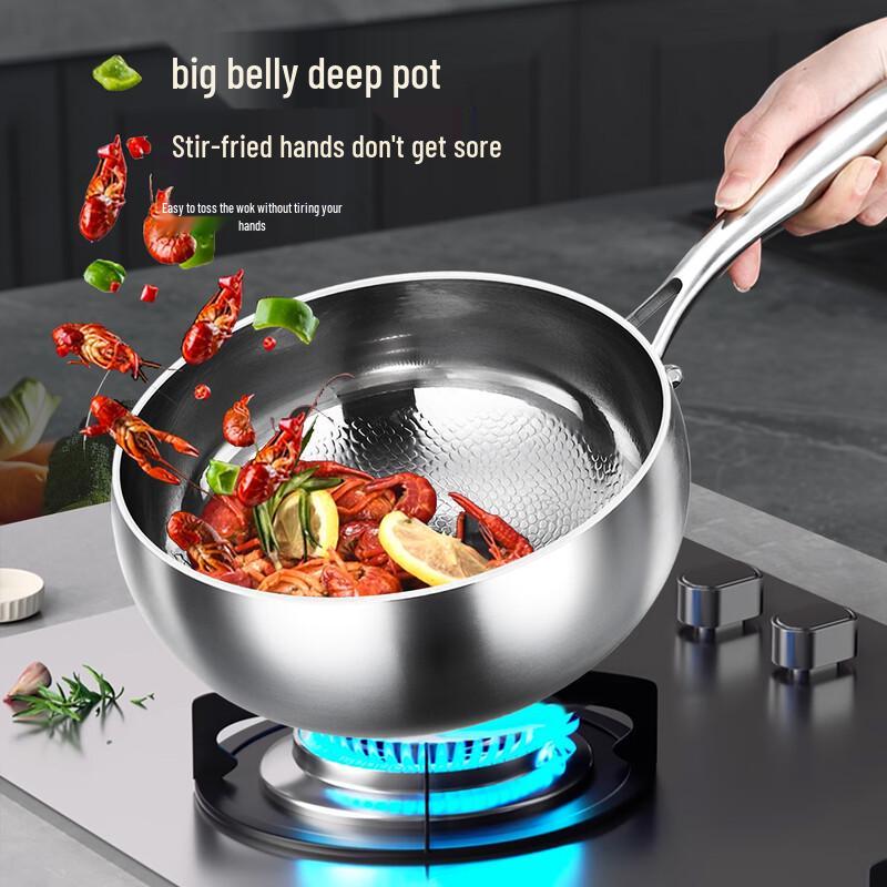 Zchuang Jingpin Titanium Hammered Wok
