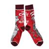 Calzini da Uomo in Cotone Cartoon Animale Natale 2023 - Stile Trendy per Tutte le Stagioni