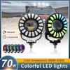 12V 24V RGB LED Bar Offroad Spot Flood Combo LED Light Bar/Work Light for Truck Car SUV 4WD  ATV Barra LED Headlights Motorcycle