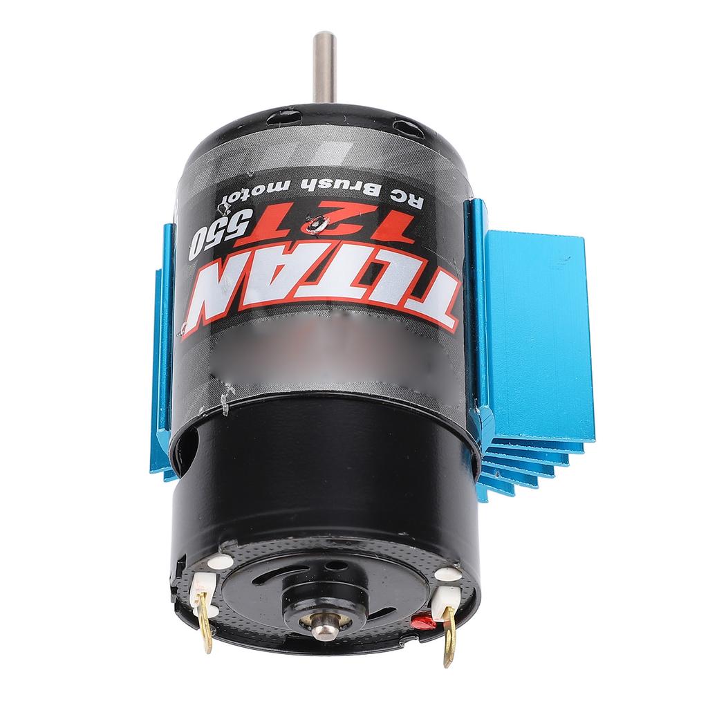 550 RC Car Motor Universal Brushed Motor with Blue Heat Sink for Axial SCX10 for Hpi for Redcat JL 90046