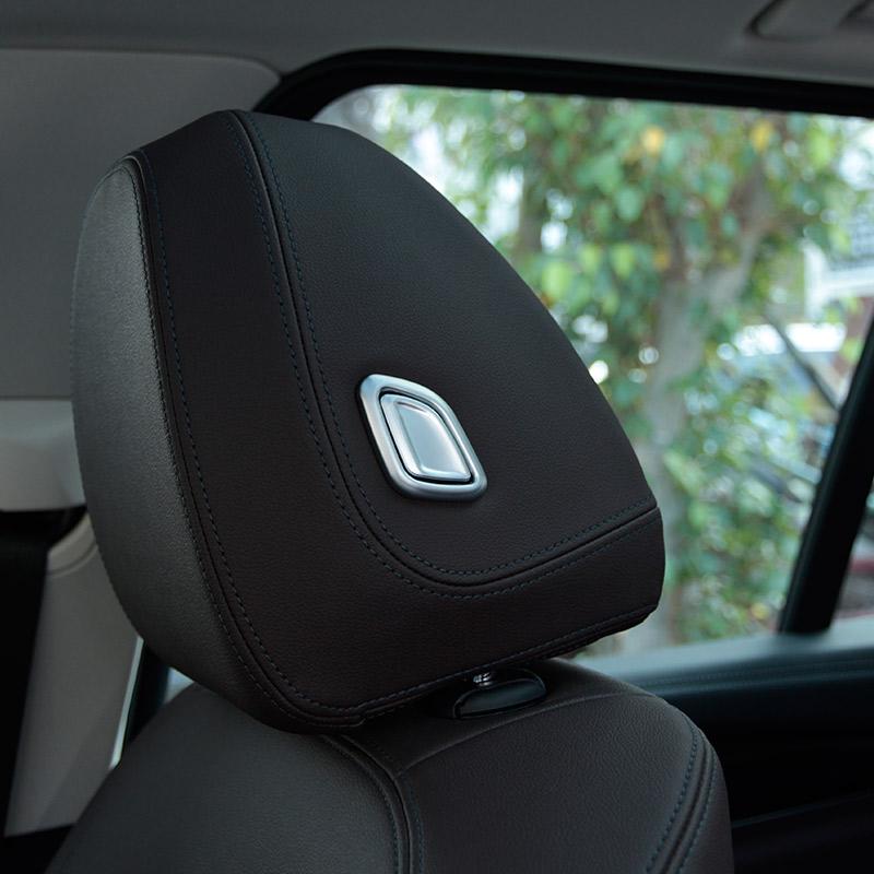 bmw headrest cover