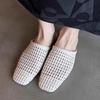 Fashion Ladies Shoes 2025 Closed Toe Women's Slippers Fashion Outdoor Casual New Hollow Out Light Soft Bottom Best Seller Flat Slippers