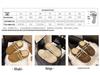 Thick-Soled Fleece-Lined Retro Birkenstock Women's Furry Round-Toe Slippers for Autumn/Winter