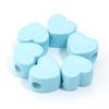 6Pcs Acrylic Large Hole Beads Colorful Flowers Stars Love Heart Shape Loose Beads DIY Bracelet Phone Chain Jewelry Accessories