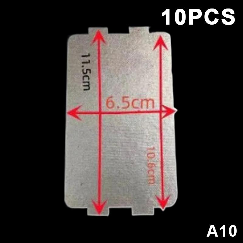 5/10 Peças Placa de Mica para Forno de Micro-ondas Placa de Cobertura de Guia de Onda Universal Cortável Resistente ao Calor Para Secadores de Cabelo, Torradeiras e Aquecedores