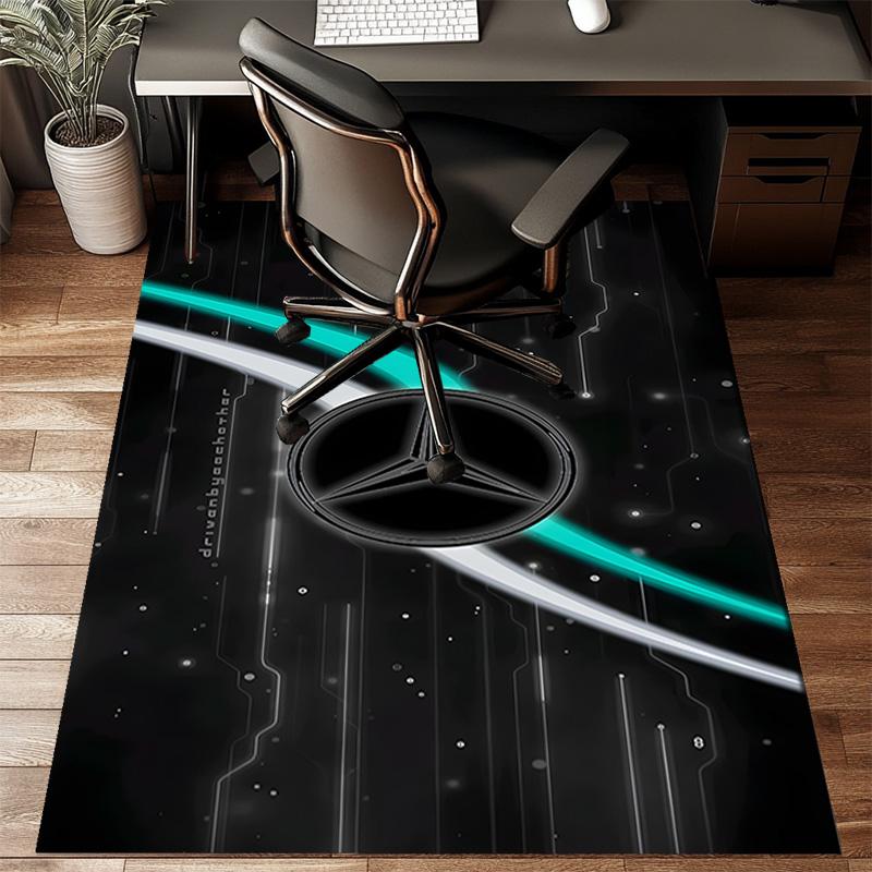 1PC Ben Car Carpet Floor mat, Anti-slip mat Chair rug For livingroom,Bedroom, doormat home decor Gift Christmas Gifts