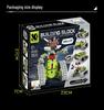 Programmable 5-in-1 Remote Control Moon Robot for Science Education, Compatible Building Blocks