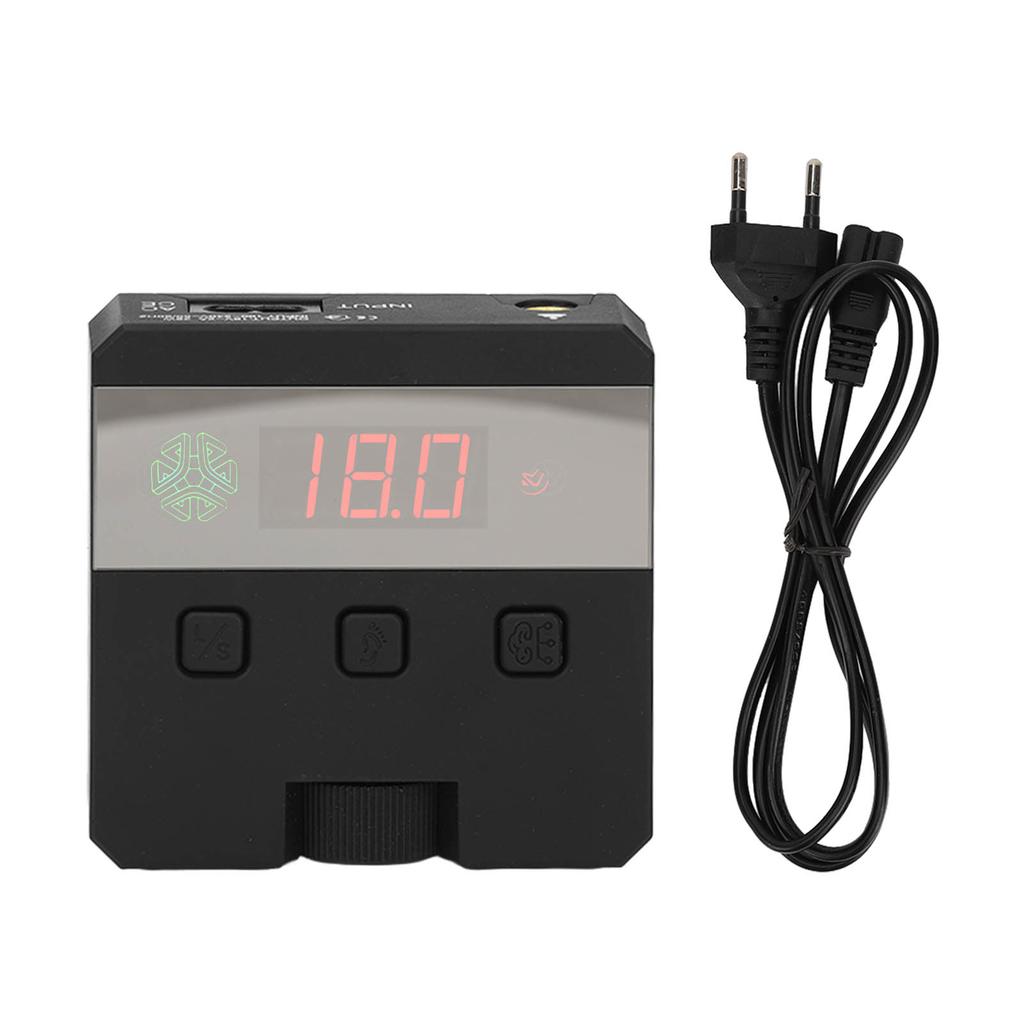 Digital Tattoo Power Supply High Power Liner Shader Voltage Adjustable Universal Black LED Tattoo