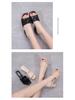 Women's High Heel Chunky Square Toe Mules - 2022 Spring/Summer Korean Style Trend