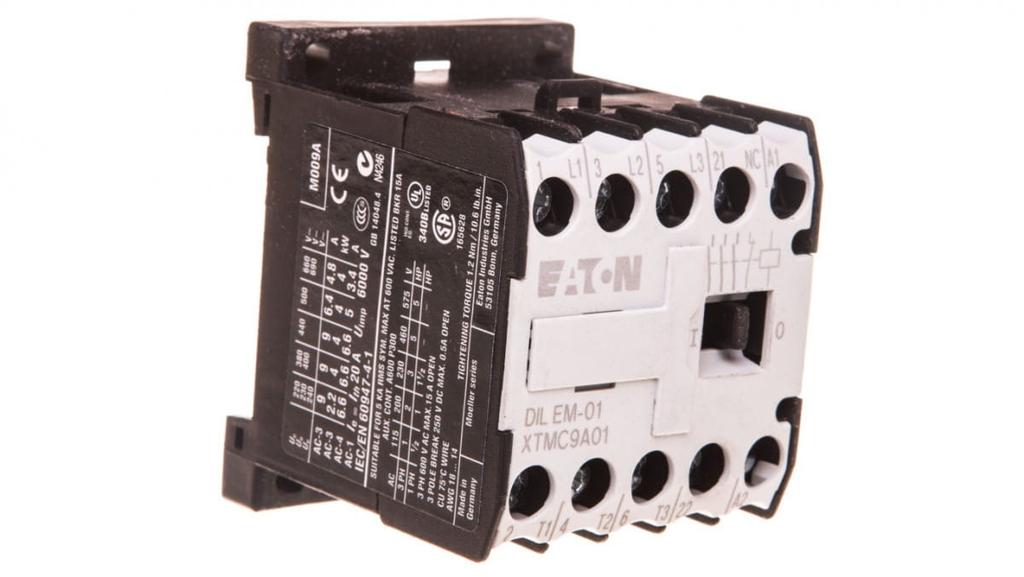 Stycznik Mocy 9A 3P 42V Ac 0Z 1R Dilem-01(42V50Hz,48V60Hz) 051791