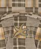 The Coldest Moment Tcm Starfish Patchwork Backpack (Vintage Brown)