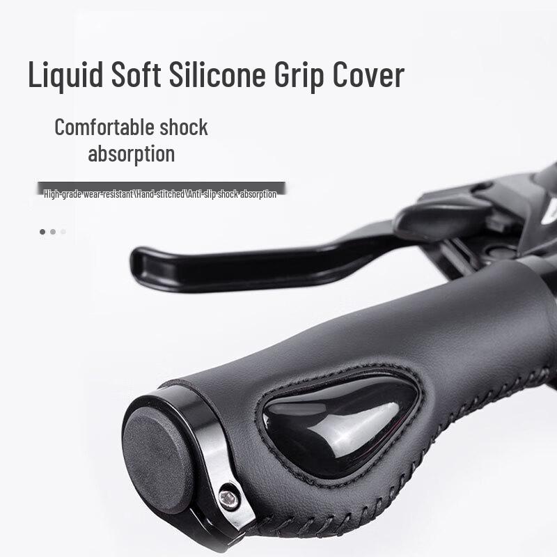 GEETHA Ergonomic Silicone Bicycle Handlebar Grips