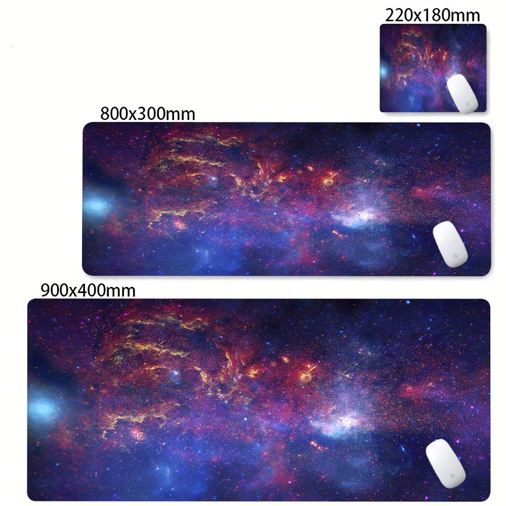 Galaxy Planet Desk Mat Keyboard Mats Deskpad Large Universe Space Gaming Mousepad x Extended Mouse Pad Xxl Speed Deskmat