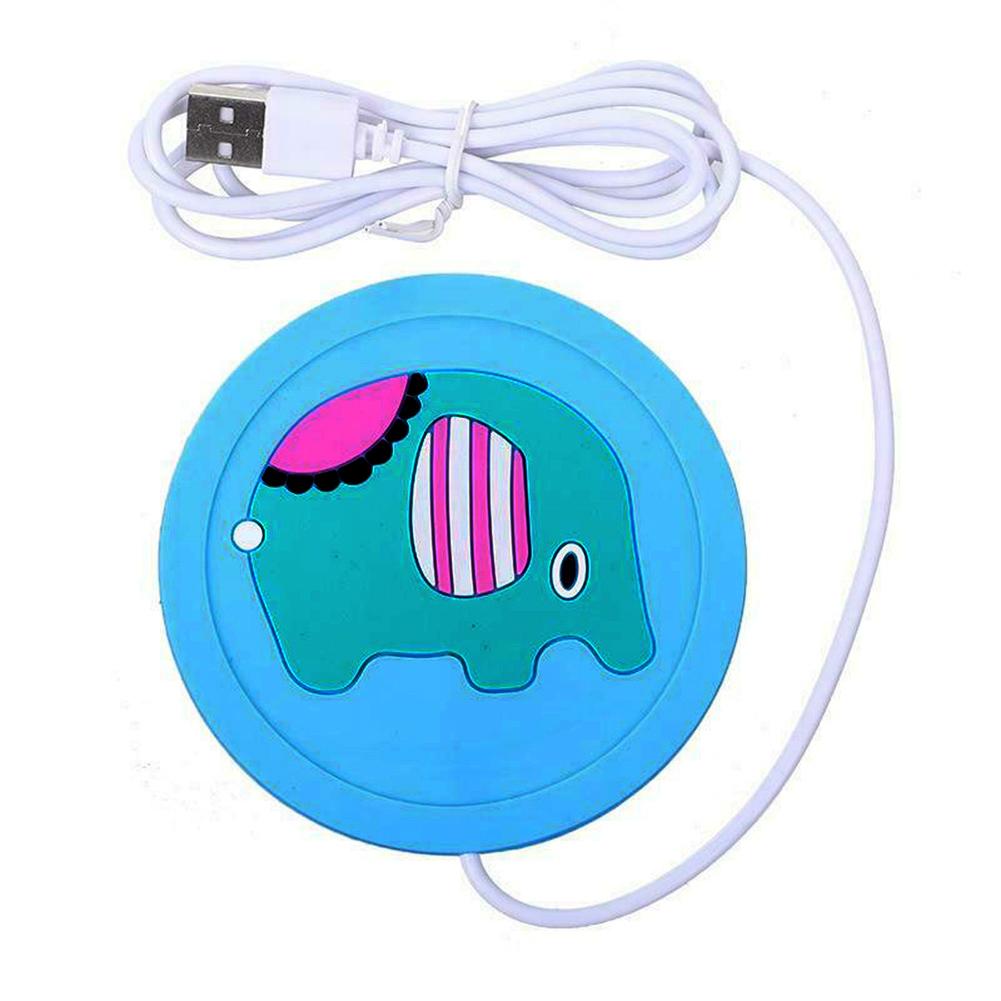 

USB Power Suply Tea Coffee Cup Mug Warmer Heating Cup Mat Pad Coasters for Office xqmg Electric Heating Pads Warming Products