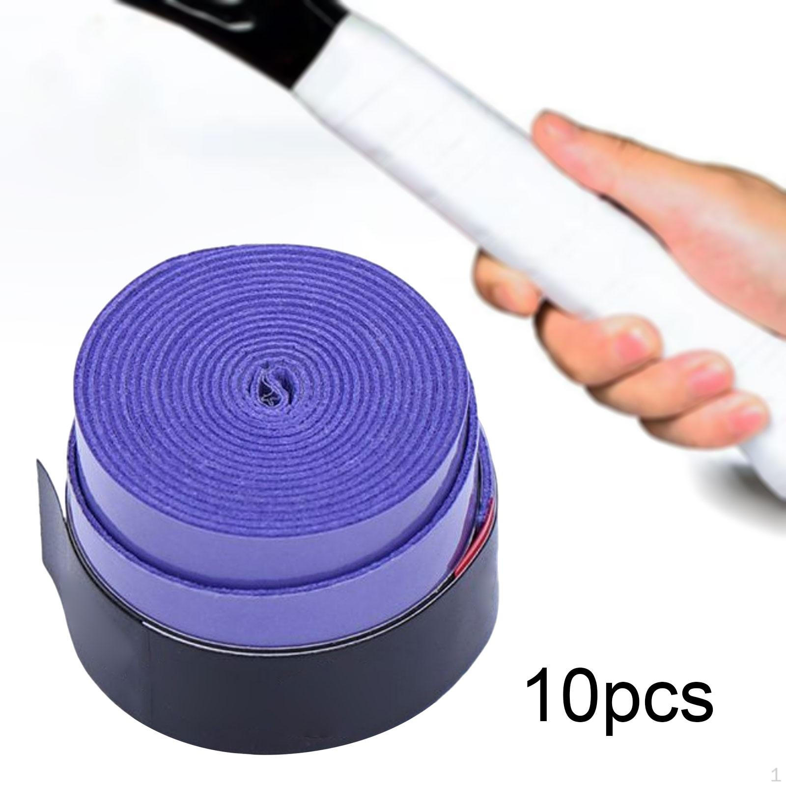 

10 шт., лента для теннисной ракетки, противоскользящая ручка для бадминтона, ракетка для пиклбола,