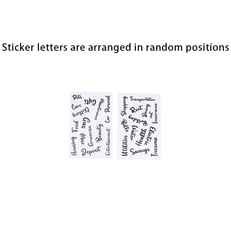 A6 Money Saving Binder Notebook with Cash Envelopes Cow Print Expense Budget Saving Challenge Planner