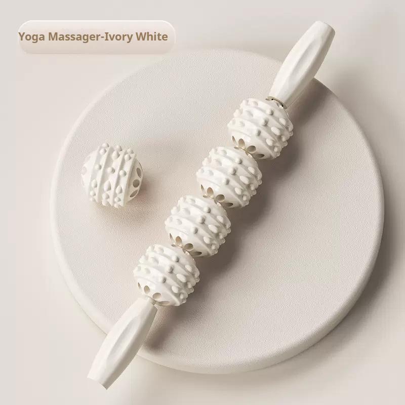 Thin Leg Massage Stick, Wolf Tooth Stick, Roller, Fitness Fascia Stick, Leg Muscle Relaxation Roller, Calf Yoga Stretcher
