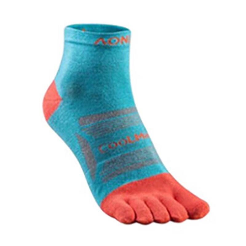 Aonijie Unisex Mid-Calf Five-Toe Marathon Running Socks E4802