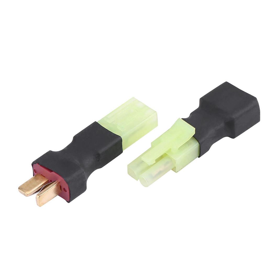 2Pcs Set Wireless T Plug Male Female To Mini Female Male Connector Adapter