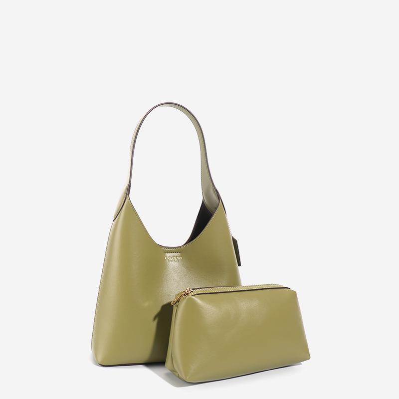 

Однотонная большая вместительная сумка женская модная сумка из натуральной кожи роскошная дизайнерская сумка через плечо