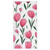 Tulip Flowers Bath Towel Botanical Floral Beach Towel Microfiber Quick Dry Portable Camping Picnic Yoga Gym Travel Sport Towels