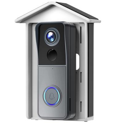 Solar Panel for Video Micro USB Solar USB Compatible with Solar Doorbells Doorbell, Port, Charger,