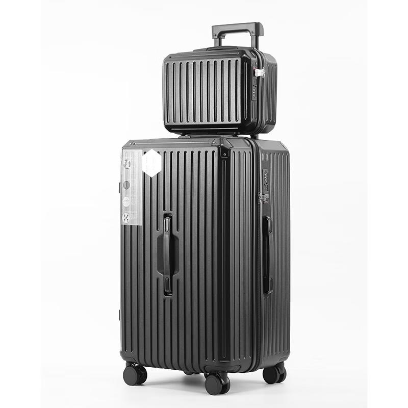 Xinjingzhou Large Capacity PC Hardside Spinner Suitcase