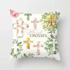 Home Decor Kreuz Blume Kissenbezug Geometrische Abstrakte Kunst Kissenbezug Sofa Kissenbezug