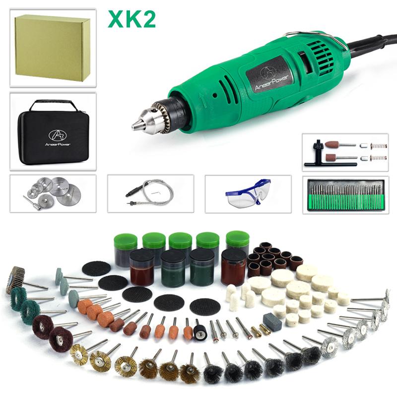 New Style 260W Rotary Tool Electric Drill Dremel Mini DIY Engraving & Polishing Grinder Machine Drilling Sanding Shaping Jewelry