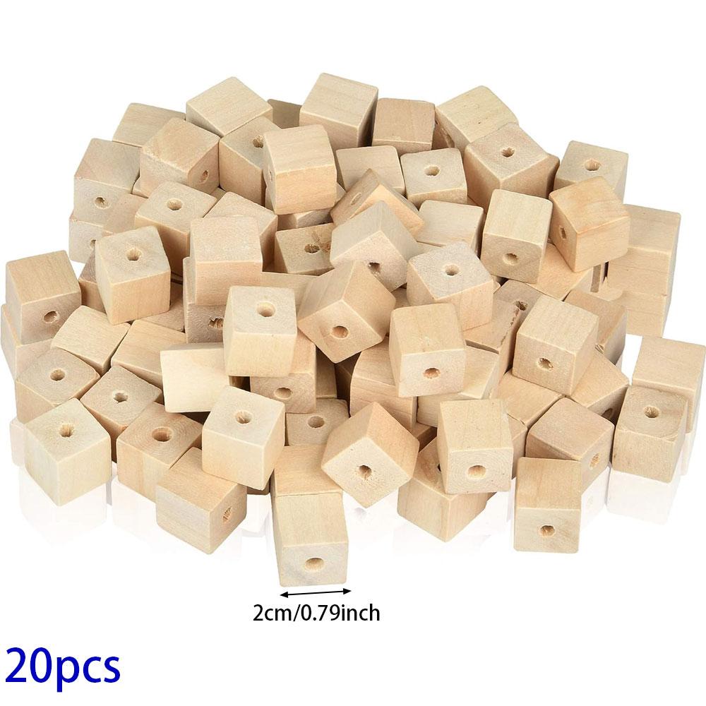 5/10/20 wooden beads, creatively personalized production of perforated wooden beads, various wooden beads, wooden beads, and wooden rings