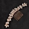 European Classical Rhinestone Hair Comb for Bridal Styling