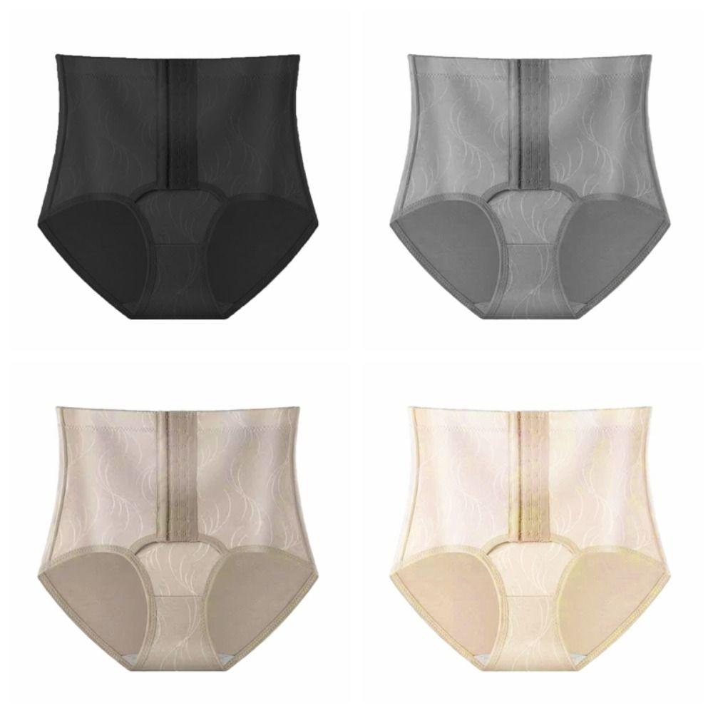 High Waist Butt Lifter Briefs Belly Contracting Slimming Buckle Shapers Seamless Underwear Daily