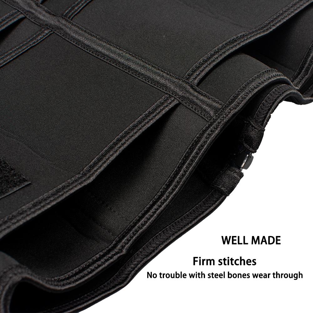 Two-Belt Neoprene Waist Trimmer Trainer Breathable Plus Size Body Shaper for Weight Loss Slimming Belly Band Sauna Sweat Trainer