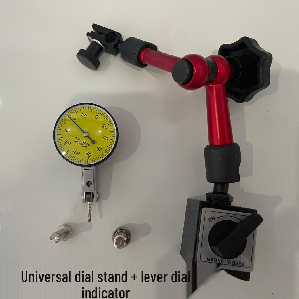 Large Universal Magnetic Lever Dial Indicator Holder Set