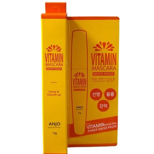 [ANJO] Professional Vitamin Mascara Waterproof 12g