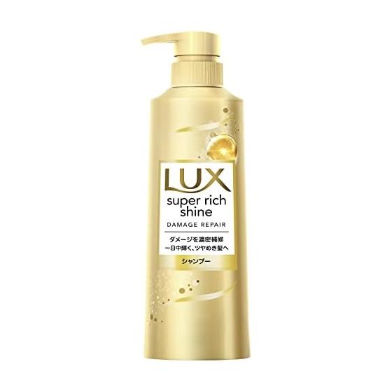 LUX Супер-блеск Восстановление поврежденных волос Шампунь с помпой 400 г