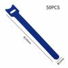 30/50/100Pcs Velcro , Power Cable And Data Cable Organizer, Reusable Binding Straps
